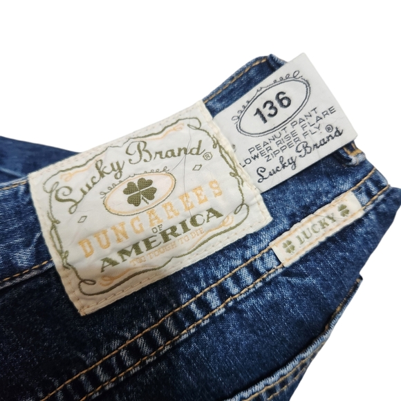 Vintage Lucky Brand Low Rise Flare Jeans - Picture 3 of 11